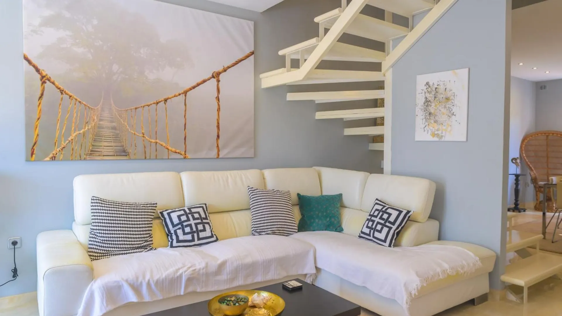 Beautiful Frontline Beach Townhouse Marbella Holiday home
