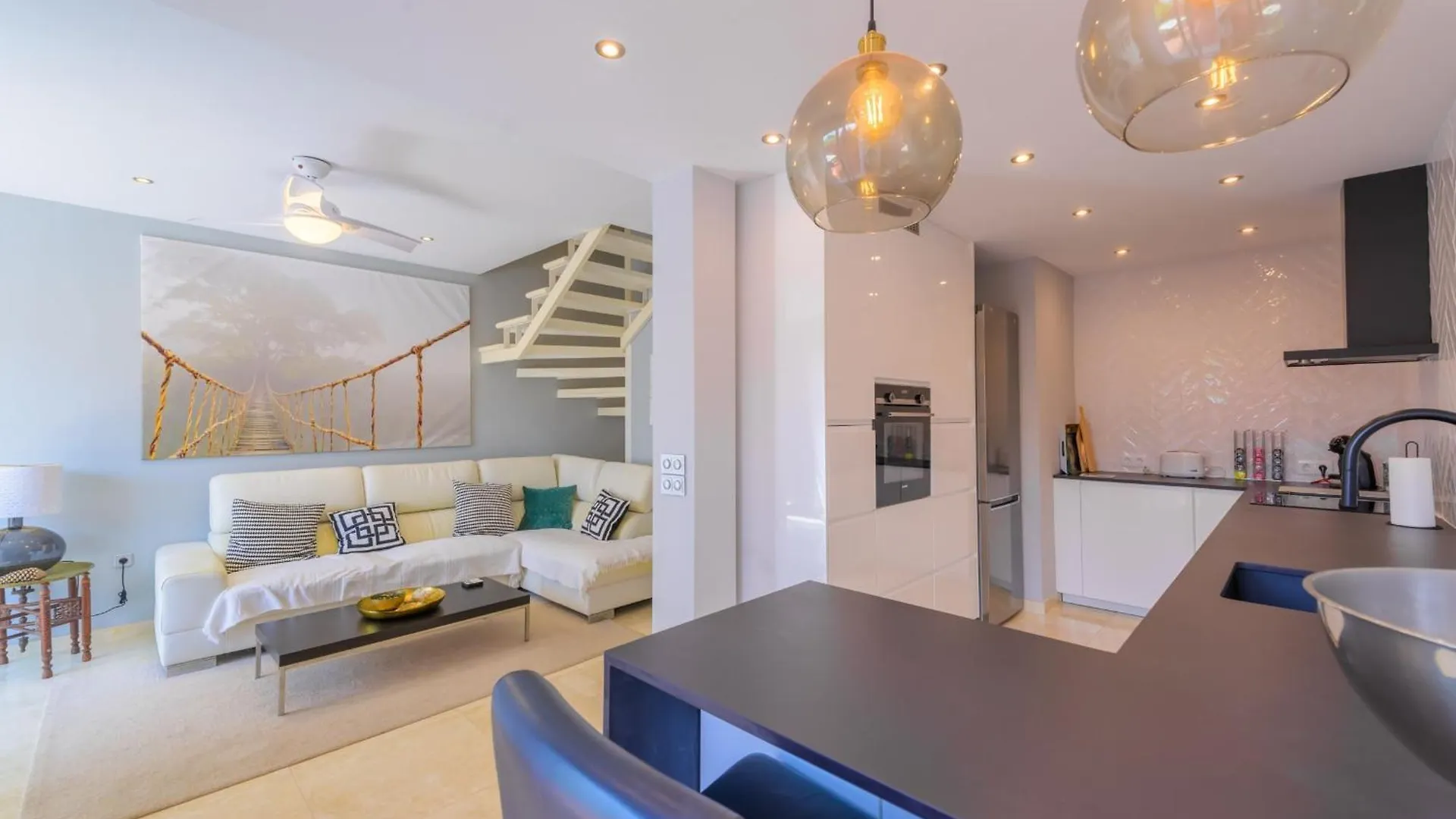 Beautiful Frontline Beach Townhouse Marbella