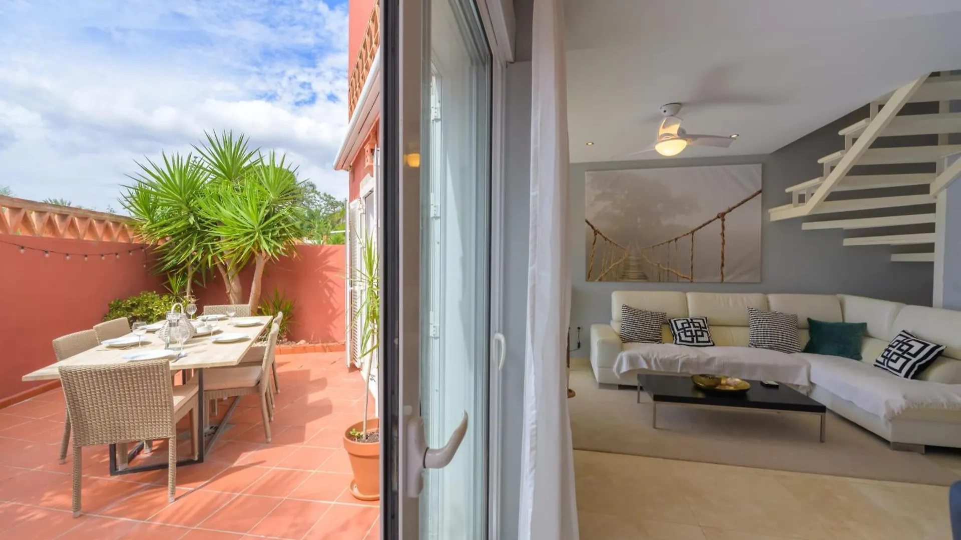 Beautiful Frontline Beach Townhouse Marbella