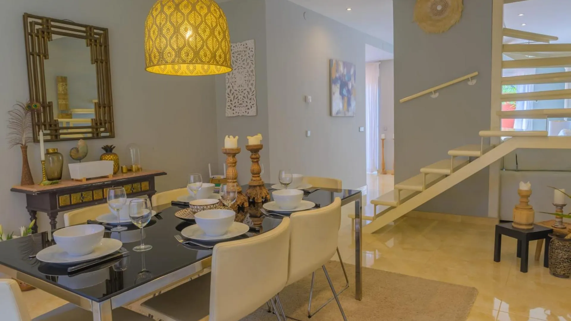 Beautiful Frontline Beach Townhouse Marbella Holiday home